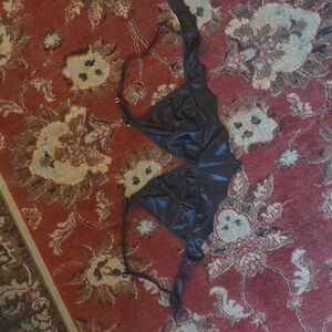 3/15 🦇 Sexy Black Bat Lingerie Top